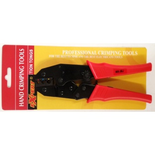 Insulated Terminal (Boot-Lace) crimping tool Red