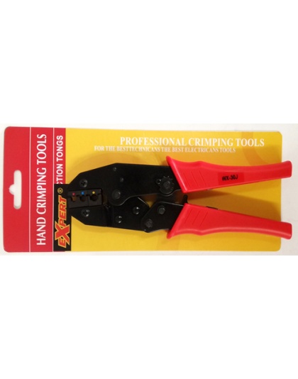 Insulated Terminal (Boot-Lace) crimping tool Red