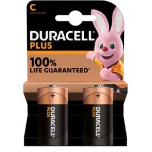 Duracell Batteries P/Power C - 2 Pack