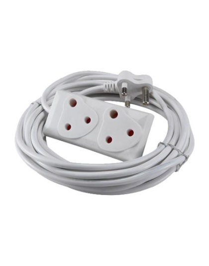 Extension Cable plug 2 X 3PIN - 5METER 10A