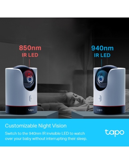 Tapo Pan/Tilt AI Home Security Wi-Fi Camera C225