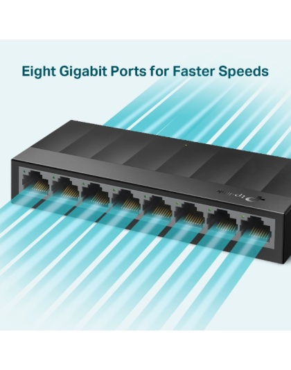 tp-link 8-Port 10/100/1000Mbps Desktop Switch LS1008G