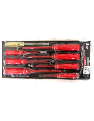 Electrician's 8 pcs insulated screwdriver set