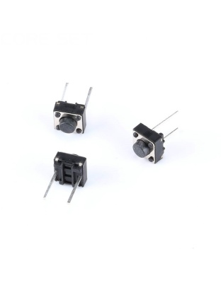 Micro Tactile Push Button Switch 6x6x5mm 2p (5 pack)