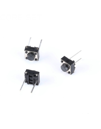 Micro Tactile Push Button Switch 6x6x5mm 2p (5 pack)