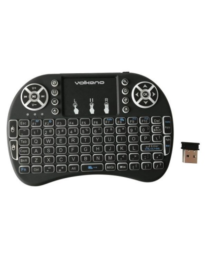 Volkano VK 20038-BK Smart TV Remote with Trackpad