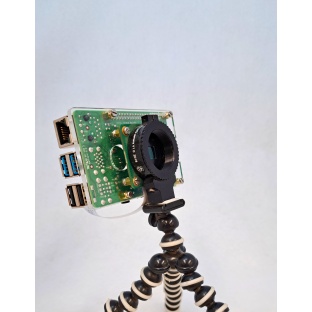 Raspberry Pi 3/4/5 Mounting Plate for High Quality Camera