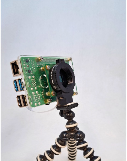 Raspberry Pi 3/4/5 Mounting Plate for High Quality Camera