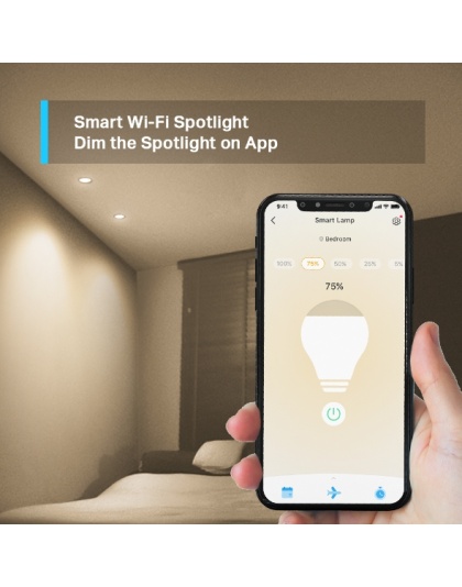 Tapo Smart Wi-Fi Spotlight, Dimmable TL31