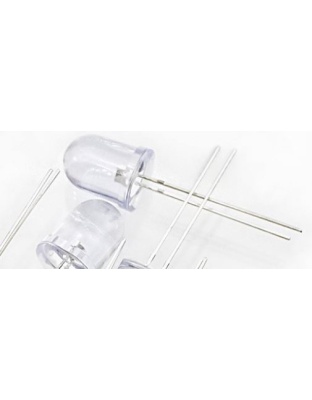 10mm F10 White Clear Bright 5K MCD LED Diode (10)