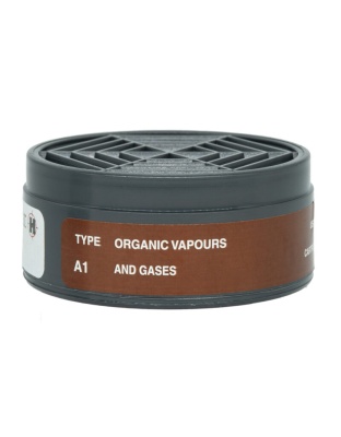 Respirator cartridge A1-solvent/petrol fumes - SABS