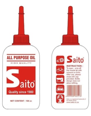 SAITO 3-IN-1 All purpose Oil 100ml