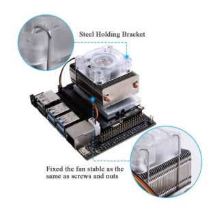 ICE Tower CPU Cooling Fan for NVIDIA Jetson Nano