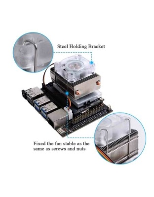 ICE Tower CPU Cooling Fan for NVIDIA Jetson Nano