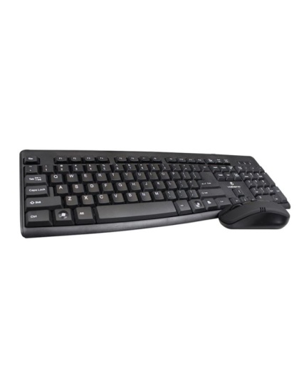 Volkano Sapphire Series Wireless Keyboard &amp; Mouse Combo (VK-20008-BK)