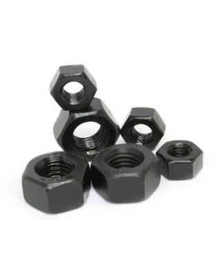 Hex Nuts 1/4inch Imperial high-tensile steel