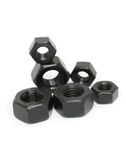 Hex Nuts 1/4inch Imperial high-tensile steel