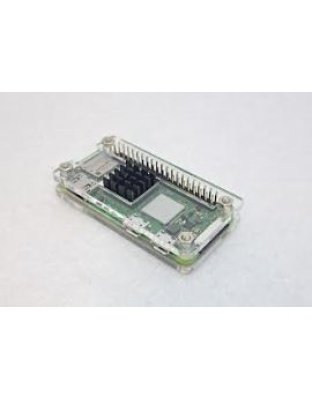 Clear Acrylic Case With Heatsink For Raspberry Pi Zero and Zero 2 - Clear