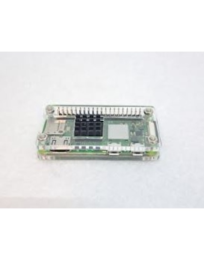Clear Acrylic Case With Heatsink For Raspberry Pi Zero and Zero 2 - Clear