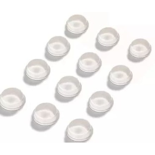 1 Pcs Self Adhesive Round Silicone Rubber Bumper Feet 12.85mmx3.5mm