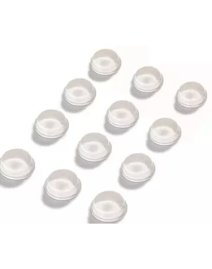 1 Pcs Self Adhesive Round Silicone Rubber Bumper Feet 12.85mmx3.5mm