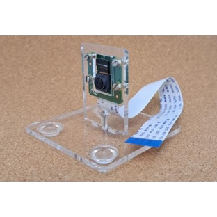 Clear Acrylic stand for Raspberry Pi official cams V2 and Module 3