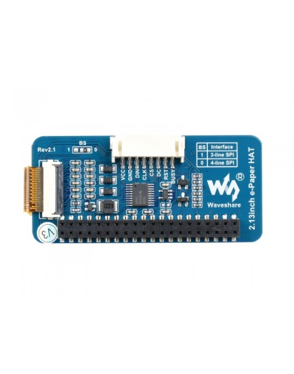 2.13inch E-Ink display HAT for Raspberry Pi 250x122