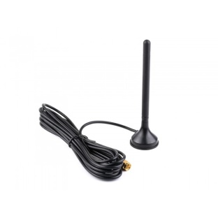 Outdoor Waterproof LPWA Antenna: 5dBi High Gain, Magnetic Base, Multi-Frequency Support