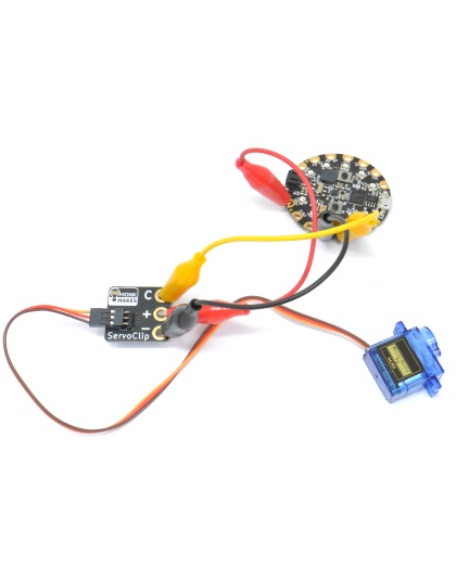 Monk Makes Servo Clip