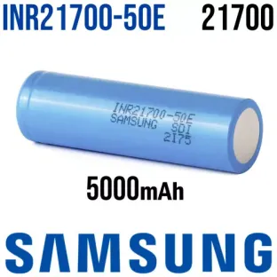 Samsung 21700 5000mA 3.7V Li-ion Battery