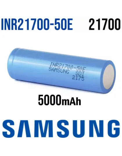 Samsung 21700 5000mA 3.7V Li-ion Battery