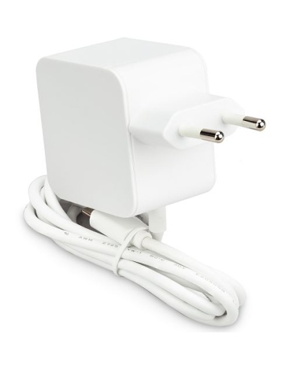 Raspberry Pi Official 27W USB-C power supply White 5.1V 5A PSU Type EU(for Pi5)