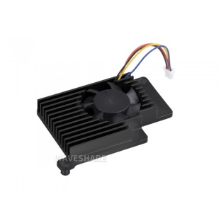 Active Cooler for Raspberry Pi 5 Aluminium Heatsink with Thermal Pads (Raspberry Pi 5 not included)