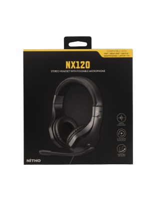 Nitho NX120 GAMING HEADSET AUX plug
