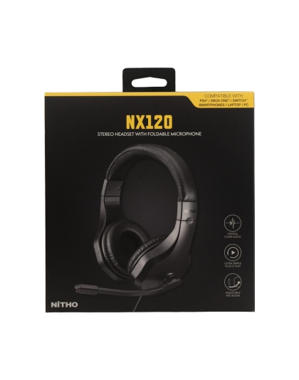 Nitho NX120 GAMING HEADSET AUX plug