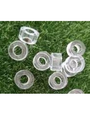 Clear Acrylic 4mm washer/spacer for M2.5 screw