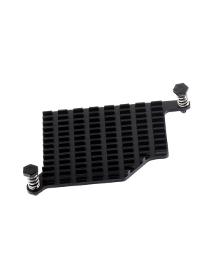 Aluminum Heatsink For Raspberry Pi5, With Thermal Pads And Spring-Loaded Push Pins