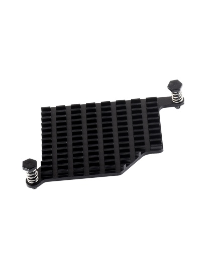 Aluminum Heatsink For Raspberry Pi5, With Thermal Pads And Spring-Loaded Push Pins