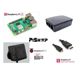 Raspberry Pi5 1GB Black Official Kit