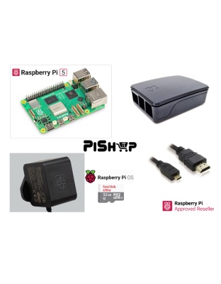 Raspberry Pi5 2GB Black Official Kit