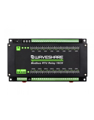 Modbus RTU 16-Ch Relay Module, RS485 Interface, Isolation Protection