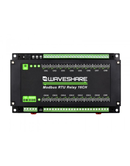 Modbus RTU 16-Ch Relay Module, RS485 Interface, Isolation Protection