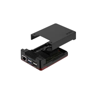 Argon NEO 5 BRED Case for Raspberry Pi 5 with built-in fan