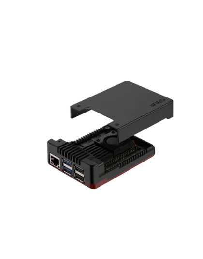 Argon NEO 5 BRED Case for Raspberry Pi 5 with built-in fan