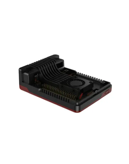 Argon NEO 5 BRED Case for Raspberry Pi 5 with built-in fan