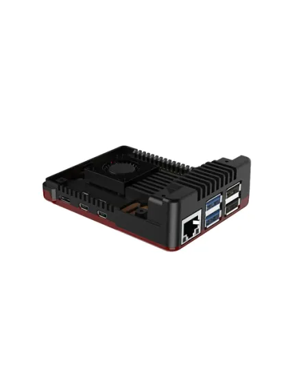 Argon NEO 5 BRED Case for Raspberry Pi 5 with built-in fan