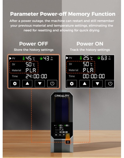 Creality Space Pi Filament Dryer