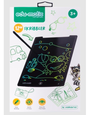 EDU-MATIC SKRIBBLER – 12INCH LCD WRITING TABLET