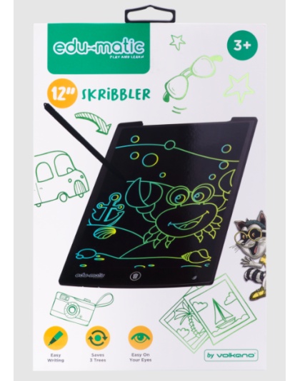 EDU-MATIC SKRIBBLER – 12INCH LCD WRITING TABLET