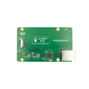 Pineboards HatNET! 2.5G (2.5 Gigabit Ethernet) for Raspberry Pi 5